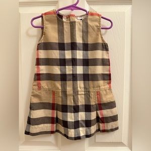 Burberry Plaid Girls Dress